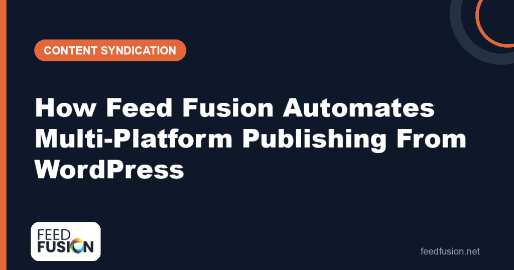 How Feed Fusion automates multi-platform publishing — Feed Fusion